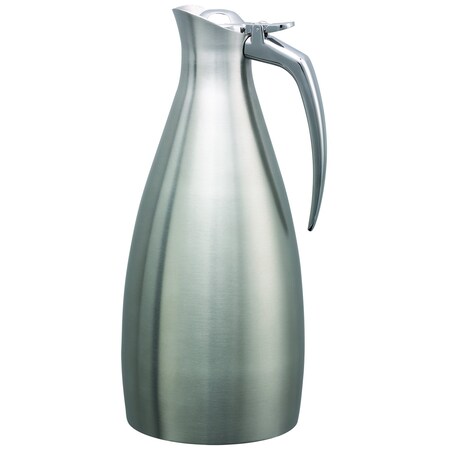Service Ideas Altus Series Carafe, Stainless Vacuum Insulated, 1.5 Liter, Brushed Stainless ALTU15BS